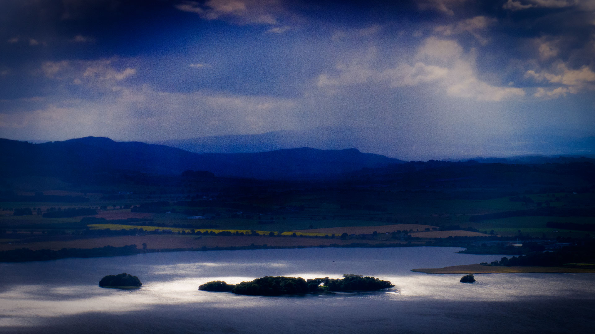 Approaching Storm, Loch Leven