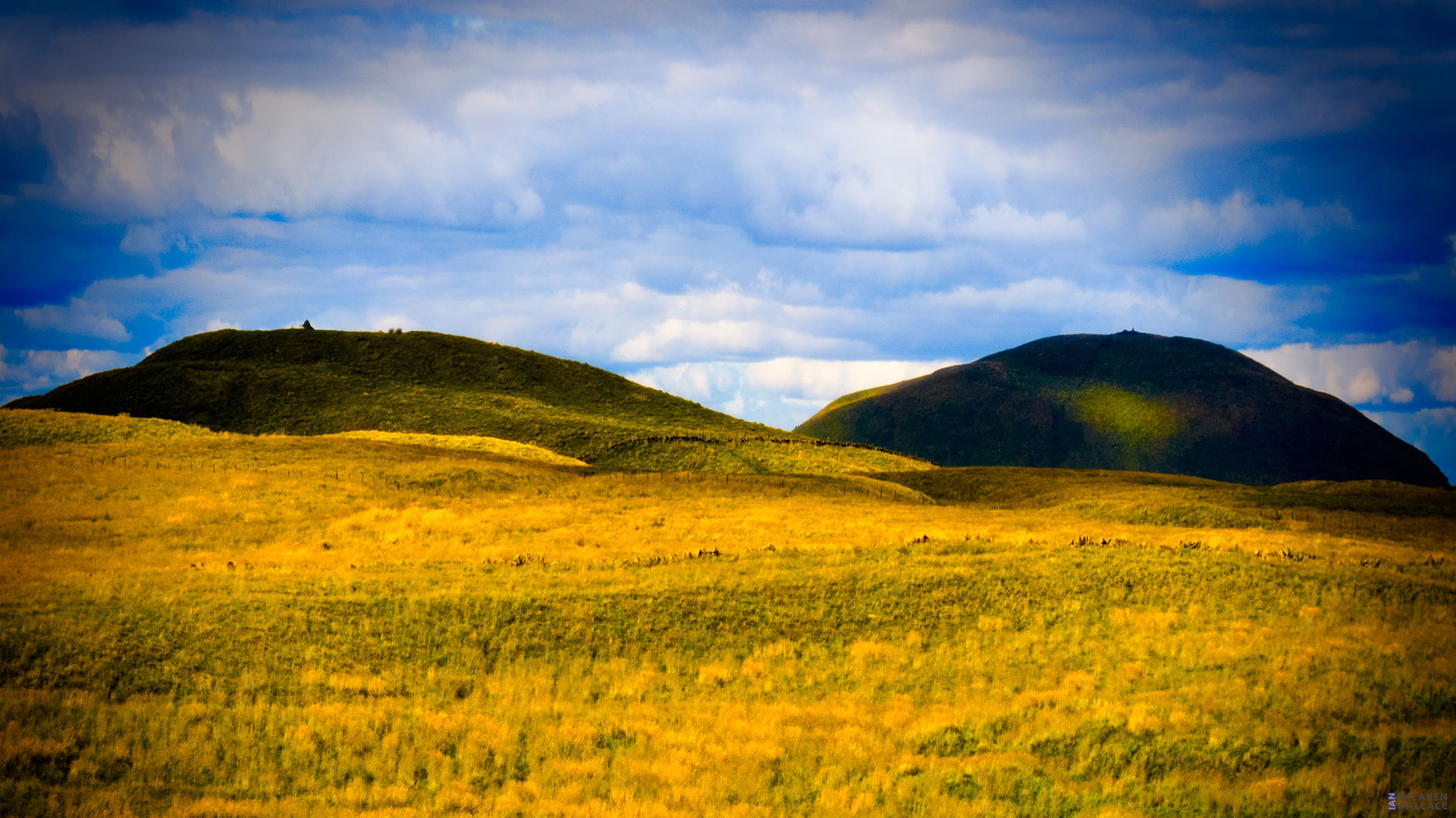 Bishop Hill and West Lomond