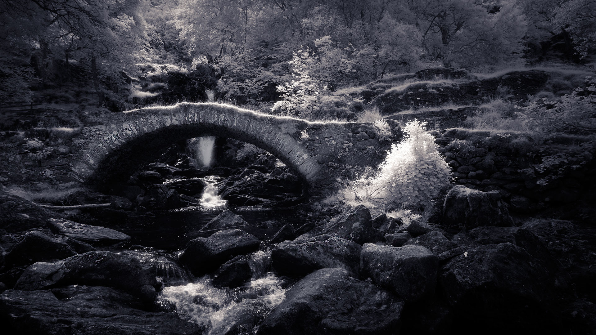 Moonlit Bridge, Glen Lyon